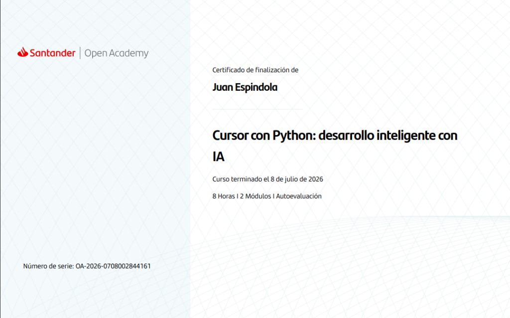 Cursor con Python — Desarrollo inteligente con IA