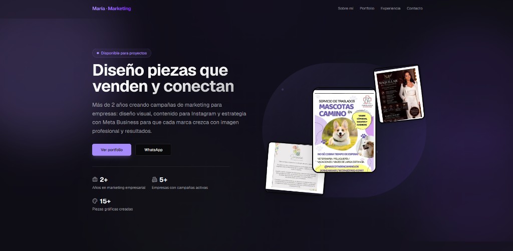 María — Marketing Digital