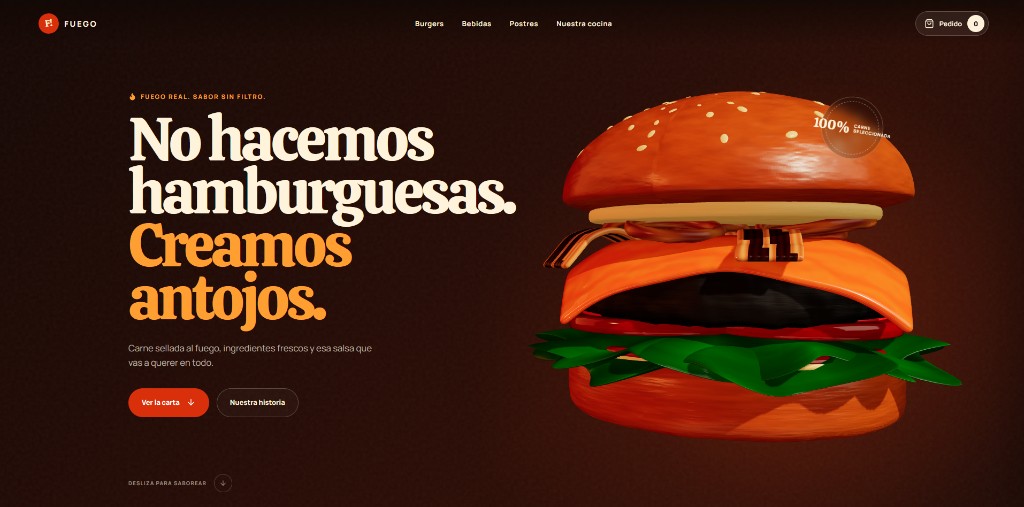 Fuego Burger — Hamburguesas